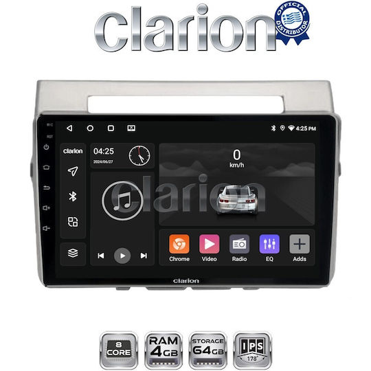 Clarion Gl52417 OEM Мултимедийна Екран Автомобилни Аудио Системи Toyota Corolla Verso 2004 > 2009 CarPlay AndroidAuto BT GPS Wi-Fi GPRS