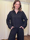 Long Sleeve Women's Shirt Black