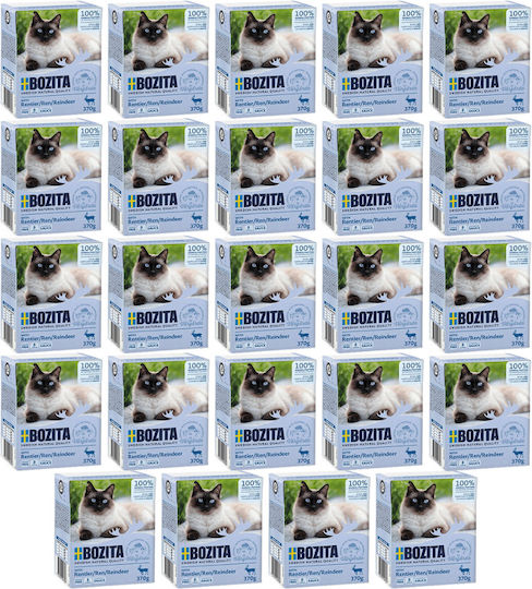 Bozita Nasses Katzenfutter für Junior-Katzen mit Fleisch 24x370g