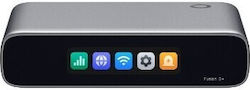 Tp-link Omada Fusion 2.5g Integrated Controller Gateway 1x 2.5g Wan + 4x 2.5g Wan Lan Sd-wan Vpn 2.51" Touchscreen Management