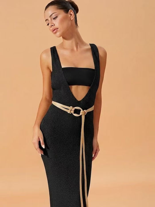SweetFashion Φόρεμα Παραλίας Μάυρο