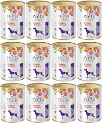 4Vets Nasses Hundefutter 12x400gr 4Vets Nasses Hundefutter 12x400gr