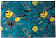 Back Me Up Dosar cu buton pentru hârtie A4