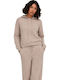 Women's Hooded Sweatshirt Mocha Meringue
