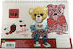 Back Me Up Μπλοκ Ζωγραφικής Fashion Bear A4 (21 x 29.7 cm)