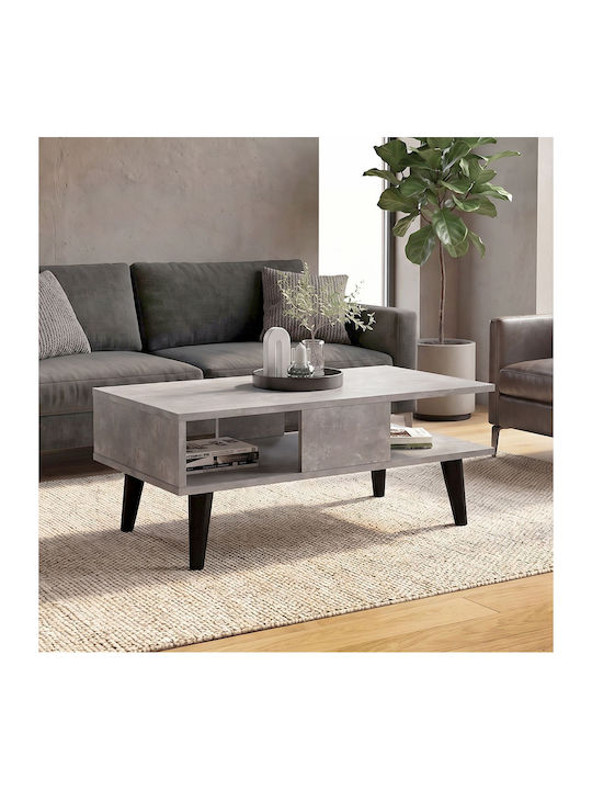 Rectangular Central Coffee Table Andros Wooden ...
