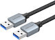 Vention Cable Usb-a 3.0 M-m Braided 1.5m Ctshg