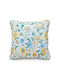 Oxygen Dekorativer Kissenbezug Blau Backyard Blau 45x45cm