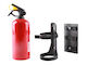 Htb Auto-Feuerlöscher Trockenpulver 1kg 21B C Basis Holder Velcro