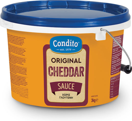 Condito Sauce Street Food Cheddar 3kg 6-72040