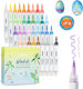 Ohuhu Drawing Markers Acrylic Fine, Professional Set 36 Colours