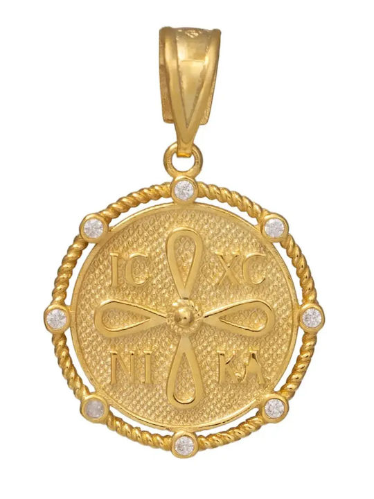 Charm Halskette aus 9K Gold