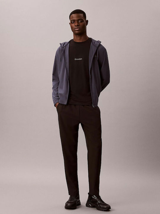 Herren-Sweatpants Jogginghose Schwarz