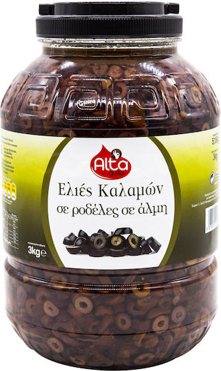 Alta Gusto Kalamon Olives Sliced 2000gr