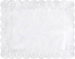 Papstar White Lace Place Mats 46x36cm 1000pcs