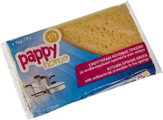 Pappy Home Antibacterial Kitchen Sponge 1 Piece 6-72981