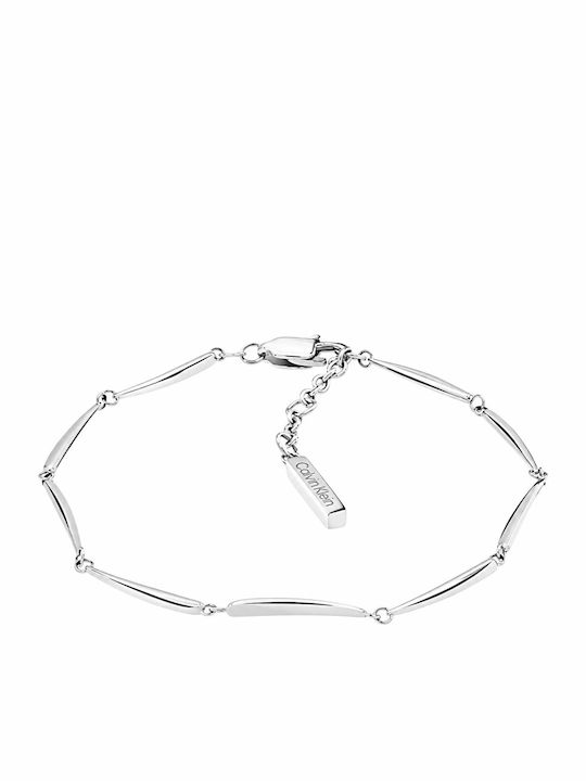 Calvin Klein Γυναικείο Βραχιόλι από Ανοξείδωτο Ατσάλι 19cm