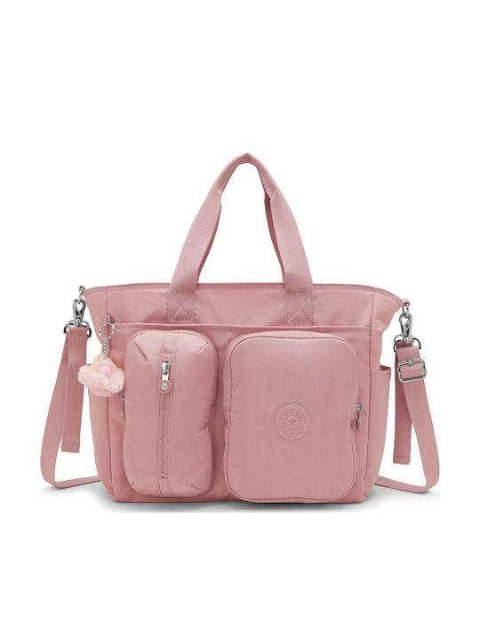 Kipling Дамска Чанта За Рамо И Раница Розова