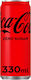 Cola Cola cu carbonatare, Fără Zahăr 330ml