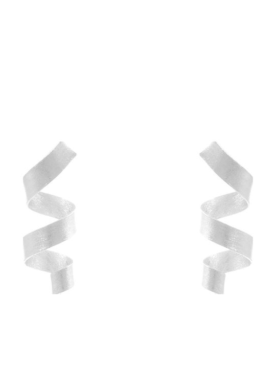 Bizoutaki Silver Gold Plated Stud Earrings