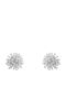 Bizoutaki Stud Earrings Gold Plated Silver Earrings