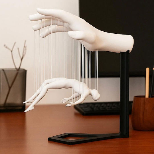 Aberto Design Dekorative Figur aus Kunststoff 17x12cm