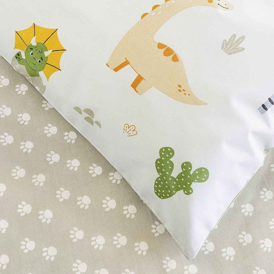 Kocoon Set Baby Crib Sheets Cotton Multicolour 120x160cm 3pcs