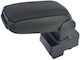 Car Leather Armrest Skoda Fabia 2 2008-2014 Black