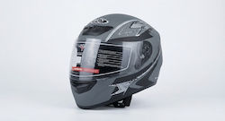 Motorcycle Helmet Full Face Dark Grey Motorcycle Helmet Full Face Dark Grey