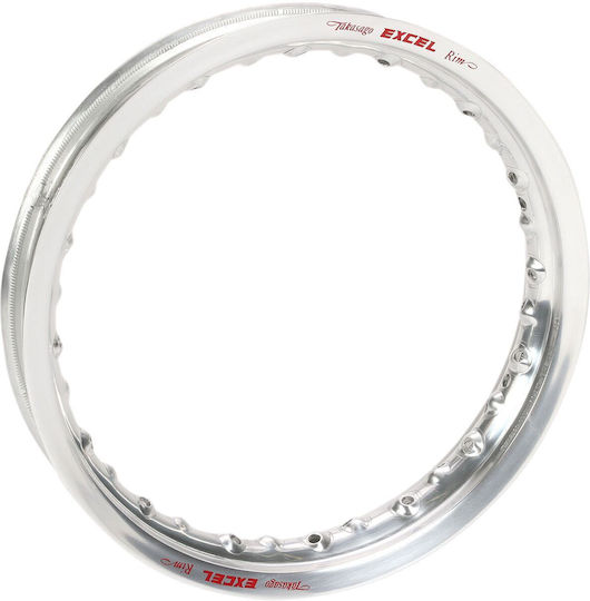 Πίσω Ζάντα Αλουμινίου 1.60x12 32h Ασημί Excel Acs431