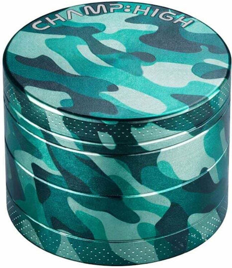 Champ Râșniță High Camo 50mm 4 Părți Verde