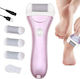 Επαναφορτιζόμενη Ηλεκτρική Λίμα για Φτέρνες & Κάλους LCD Οθόνη & 3 Κεφαλές