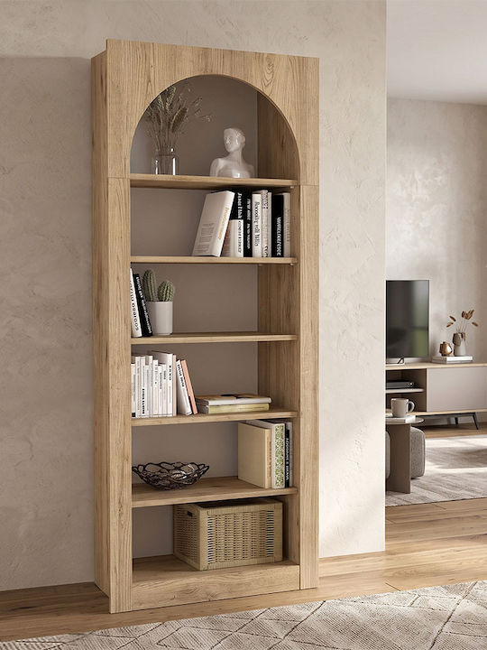 Bibliothek Voila Korb Eiche 74x35x180cm