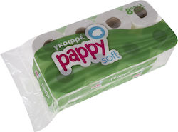 Pappy Soft Hârtie Igienică 8 Role