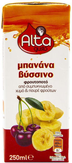 Alta Gusto Φρουτοποτό μπανάνα βύσσινο 250ml