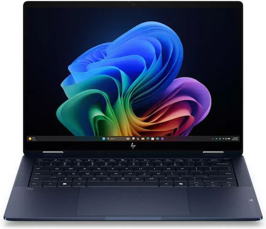 HP Elitebook X Flip G2i Ai 14" IPS FHD+ Тъчскрийн (Ultra 7-356H/32GB/500GB SSD/W11 Pro) (Международен английски клавиатура)