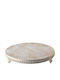 Mondex Декоративна Чиния Златиста 30x30x6см