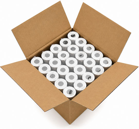 Thermische Kassenbons P57xD40mm mit Länge 15m 48g/m² 60Stücke