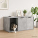 vidaXL Cat Cage Furniture Concrete Grey 100 x 4...