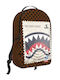 Sprayground Schulranzen Rucksack für Junior High-High School USPS SHARK STAMP DLXSV 29 x 15 x 46cm