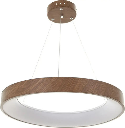 Deckenleuchte Braun LED mit Verstellbarem Weißlicht