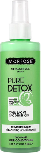 Morfose Metamorfose Pure Detox Conditioner Two Phase Μαλλακτική Κρέμα Μαλλιων Leave In Για Ενυδάτωση, Προστασία & Αναζωογόνηση, 200ml