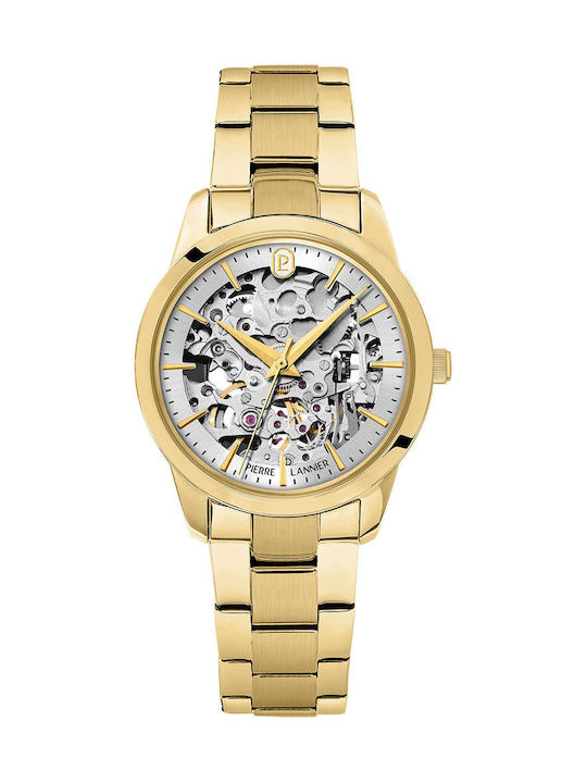 Women's Watch Automatic with Gold Stainless Steel Strap