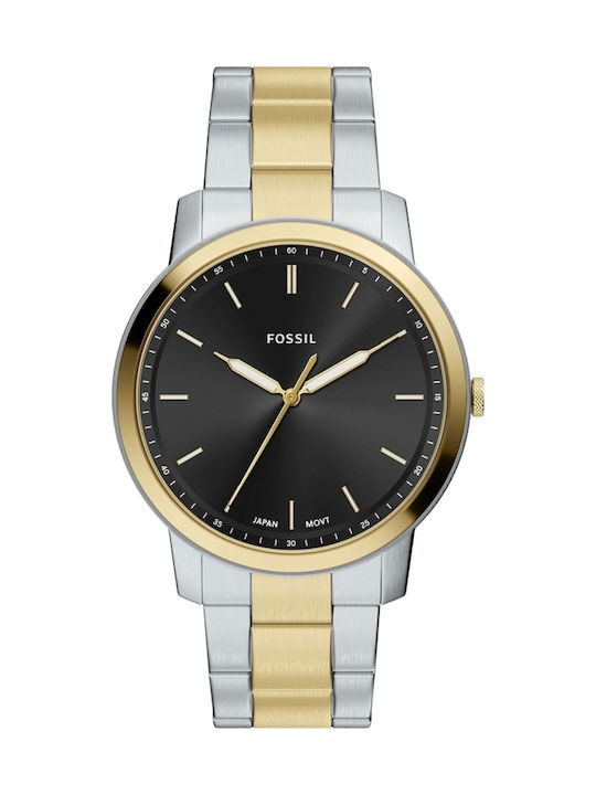 Fossil Minimalist Ανδρικό Ρολόι 44mm Μπαταρίας ...
