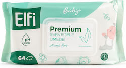 Elfi Servetele umede bebelusi 64 buc Elfi Servetele umede bebelusi 64 buc