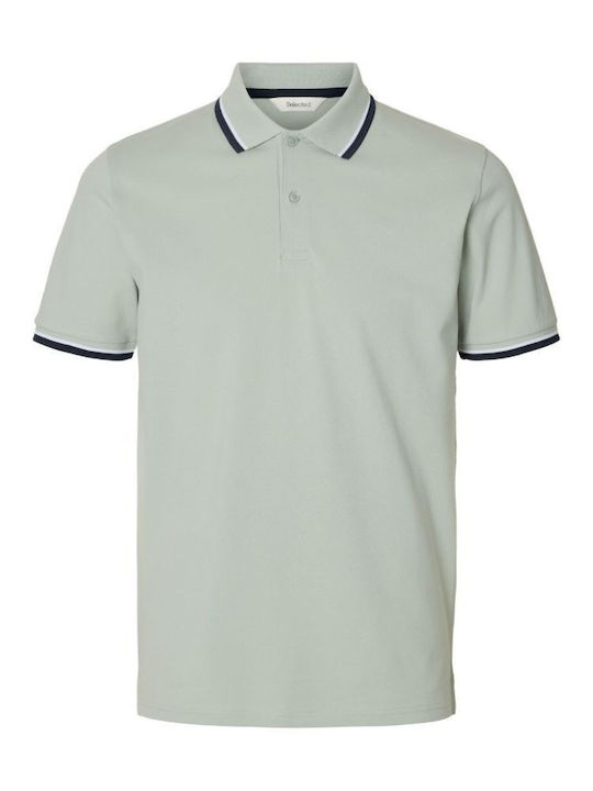 Selected Polo Αθλητική Μπλούζα Κοντομάνικη Aqua...