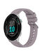 Silicone Gummi-Armband Lila 20mm