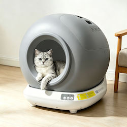 Pet's Choice Самопочистваща се котешка тоалетна сивa Pet's Choice Самопочистваща се котешка тоалетна сивa