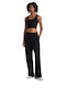 Women's Fabric Trousers Black