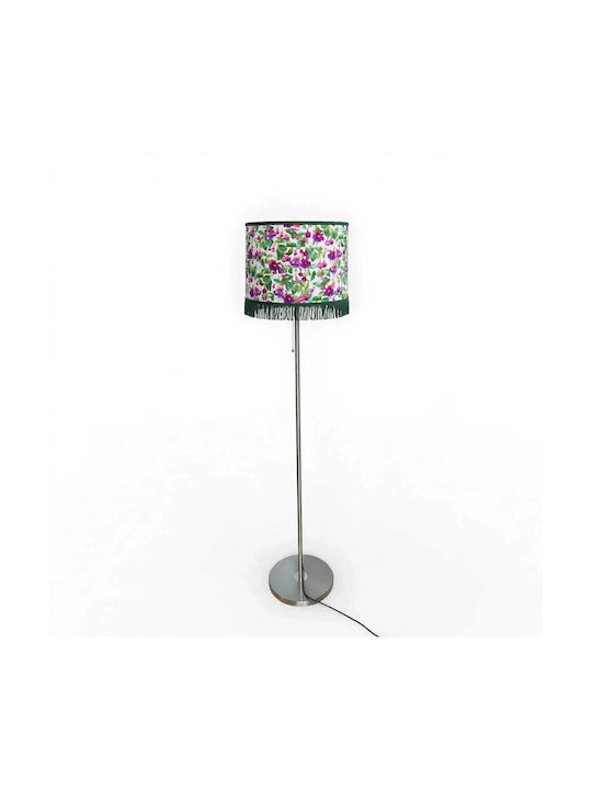 Lampshades Floor Lamp with E27 Lamp Bulb Base Purple